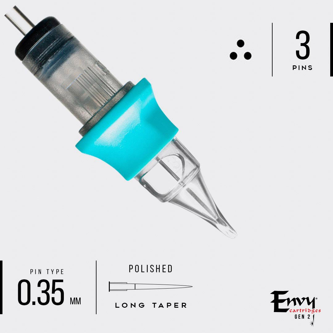 TATSoul Envy Gen 2 Standard Extra Tight Round Liner tattoo cartridges