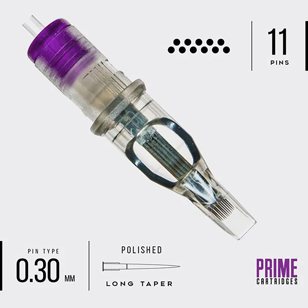 TATSoul Prime+ Bugpin Magnum tattoo cartridges, box of 10