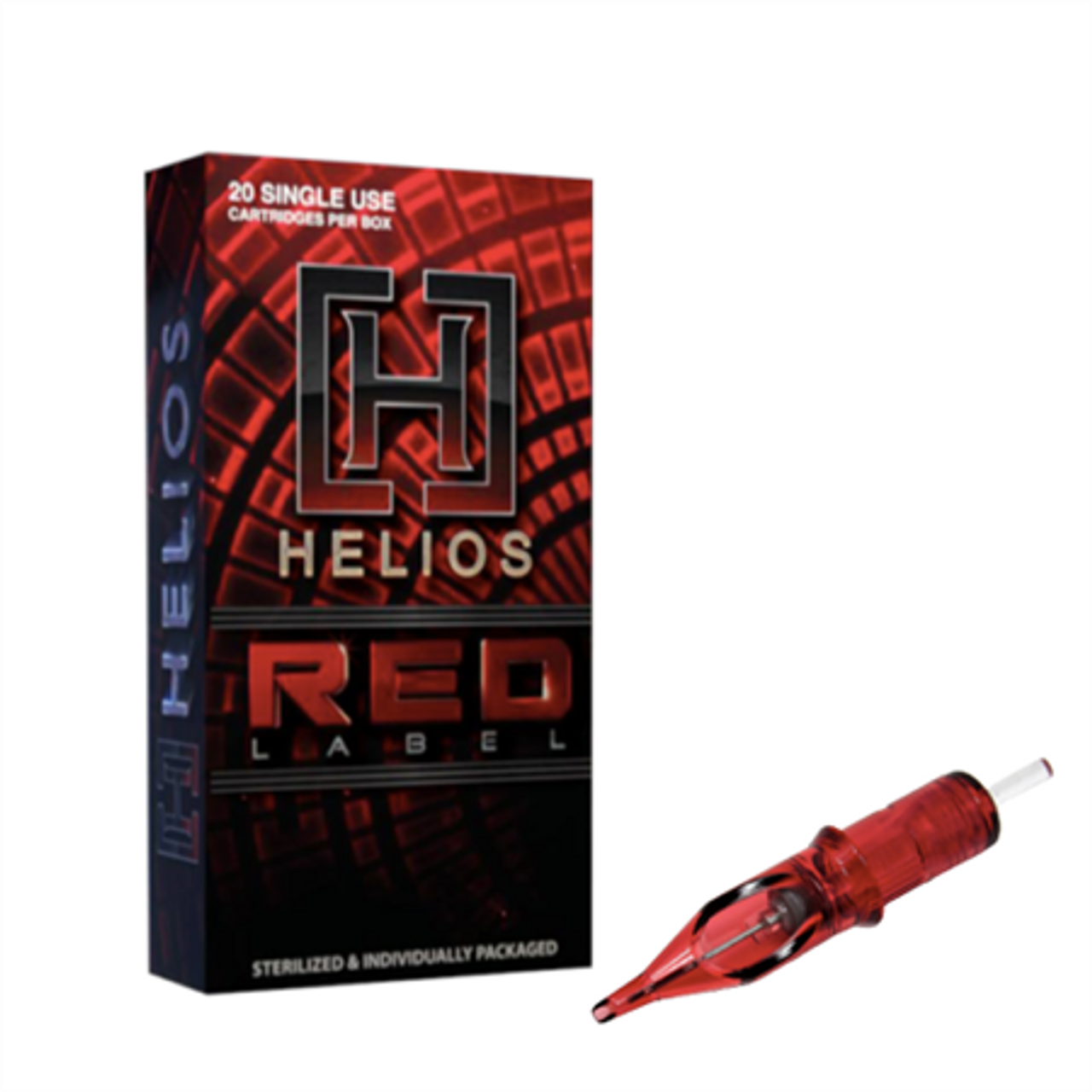 HELIOS Red Label - #10 Curved Magnum Bug Pin Cartridges