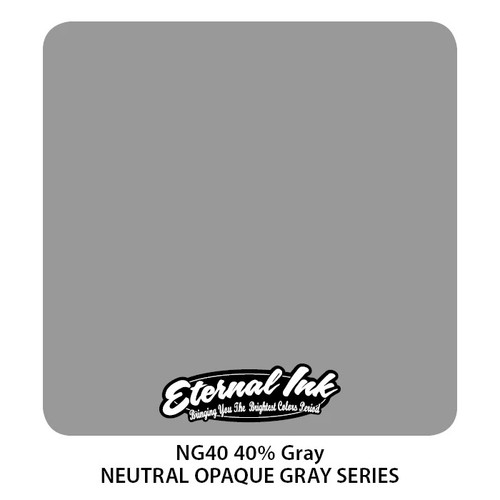 Eternal Inks Neutral Gray 40%, 1oz.