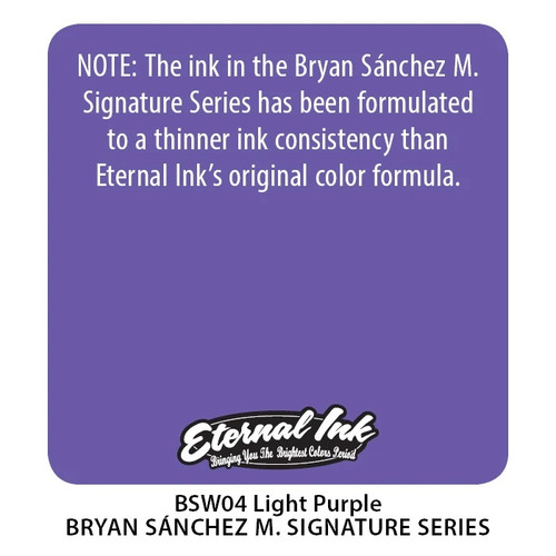 Bryan Sanchez M. Light Purple, 1oz.