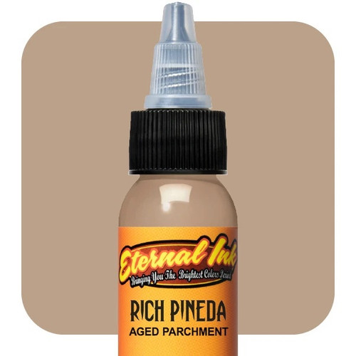 Rich Pineda Flesh to Death Aged Parchment Ink, 1oz.