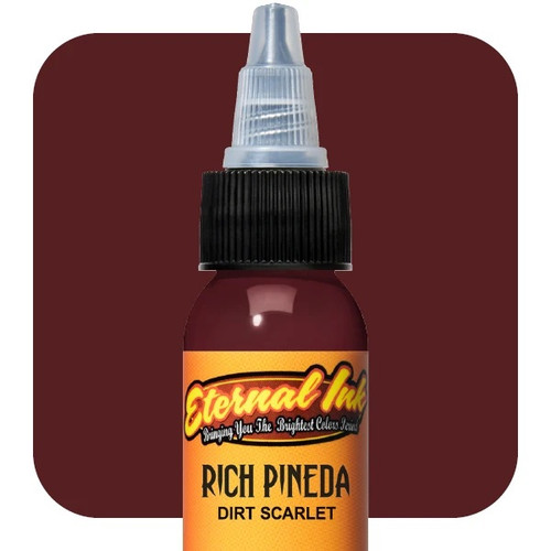 Rich Pineda Flesh to Death Dirty Scarlet Ink, 1oz.