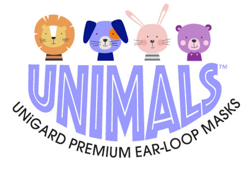 Unimals Earloop Masks, 50/Bx