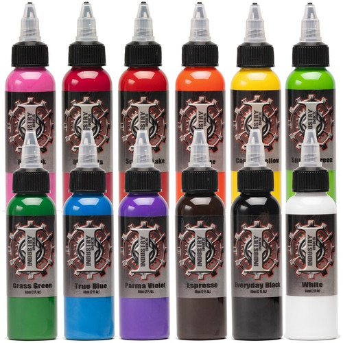 INDUSTRY Primary Sampler Set Ink, 1oz