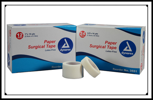 Paper surgical tape is tearable, adhesive, and breathable.