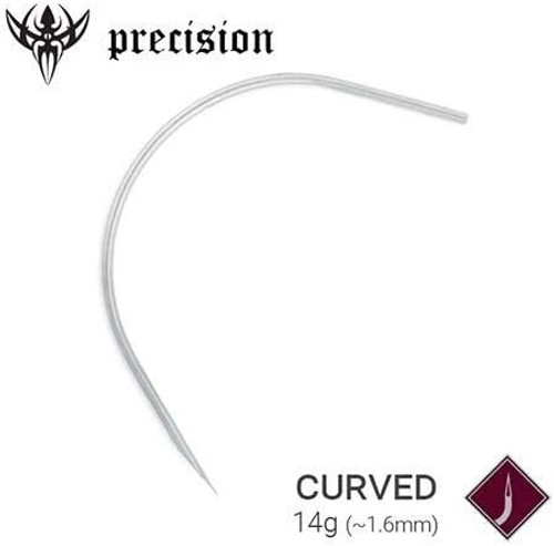 Precision Curved Piercing Needles, 50/bx