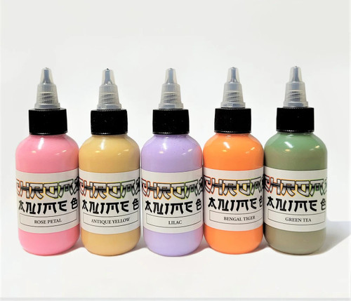 CHROMA Anime Color Ink Set #2, 1oz