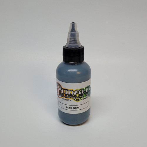 CHROMA Blue Gray Tattoo Ink 1oz.