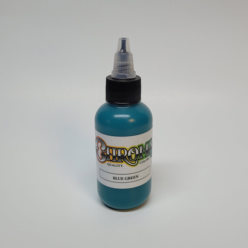CHROMA Blue Green Tattoo Ink 1oz.