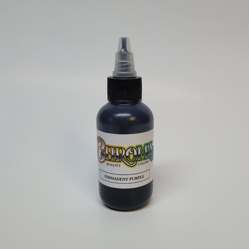 CHROMA Permanent Purple Tattoo Ink 1oz.