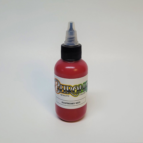 CHROMA Raspberry Red Tattoo Ink 1oz.