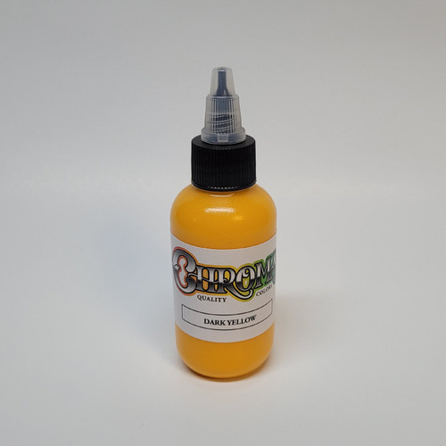 CHROMA Dark Yellow Tattoo Ink 1oz.