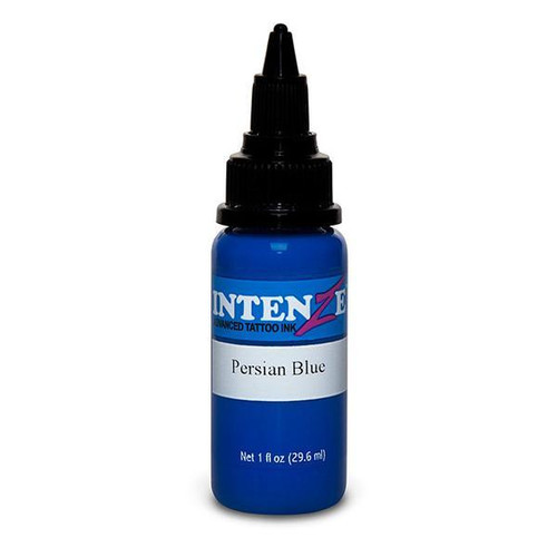 Intenze Persian Blue Tattoo Ink, 1oz. Exp 12/31/24