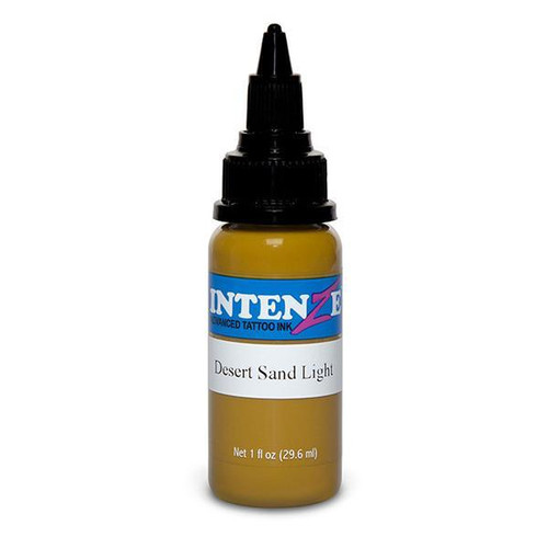 Intenze Desert Sand Light Tattoo Ink, 1oz. Exp 7/31/26