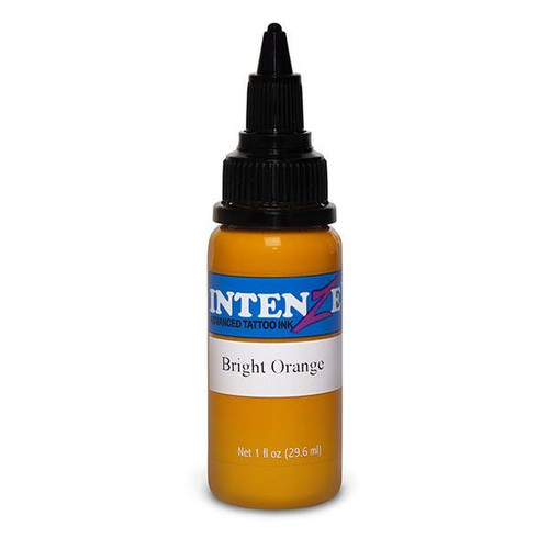 Intenze Bright Orange Tattoo Ink, 1oz. Exp 6/30/26