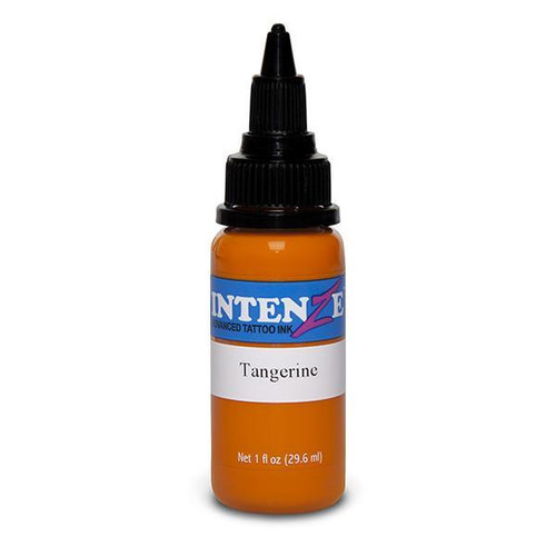 Intenze Tangerine Tattoo Ink, 1oz. Exp 5/31/26