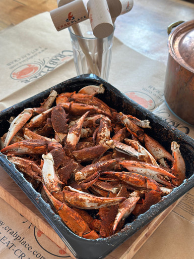 Cooked Maryland Claws