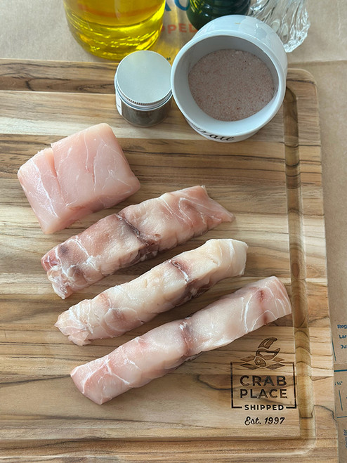 Striped Bass, locally called "Rockfish" Fillets