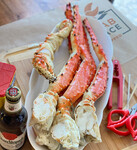 Giant King Crab Legs (Approx. 1.25 lbs./ea.)