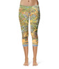 Sport Capri Leggings - Disneyland Vintage Map