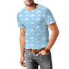 Men's Sport Mesh T-Shirt - Pixar Clouds