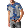 Men's Sport Mesh T-Shirt - Little Blue Droid