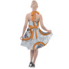 Halter Vintage Style Dress - Little Round Droid