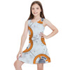 Girls Sleeveless Dress - Little Round Droid