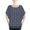 Batwing Chiffon Top - Anchors Mouse Ears