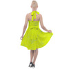Halter Vintage Style Dress - Joy Inside Out Inspired