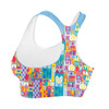 Sports Bra - Its A Small World Disney Parks Inspired