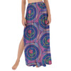 Maxi Sarong Skirt - Stained Glass Rose Belle Princess Inspired