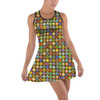 Cotton Racerback Dress - Wilderness Explorer Badges Up Inspired