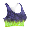 Sports Bra - Forest of Thorns Maleficent Villains Inspired