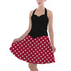 Halter Vintage Style Dress - Minnie Rock The Dots