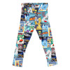 Girls' Leggings - Tomorrowland Vintage Attraction Posters