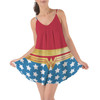 Beach Cover Up Dress - Wonder Woman Super Hero Inspired