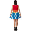 Sleeveless Flared Dress - Wonder Woman Super Hero Inspired