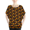 Batwing Chiffon Top - Halloween Mickey Pumpkins