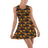 Cotton Racerback Dress - Halloween Mickey Pumpkins