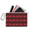 Canvas Zip Pouch - Christmas Mickey & Minnie Sweater Pattern