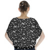 Batwing Chiffon Top - Space Ship Battle Star Wars Inspired