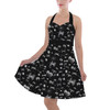 Halter Vintage Style Dress - Space Ship Battle Star Wars Inspired