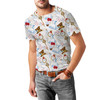 Men's Cotton Blend T-Shirt - Wonderland Icons