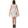 Sleeveless Flared Dress - Wonderland Icons