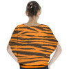 Batwing Chiffon Top - Tigger Stripes Winnie The Pooh Inspired