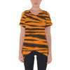 Cold Shoulder Tunic Top - Tigger Stripes Winnie The Pooh Inspired