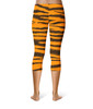 Sport Capri Leggings - Tigger Stripes Winnie The Pooh Inspired