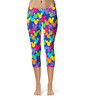 Sport Capri Leggings - Mickey Ears Balloons Disney Inspired